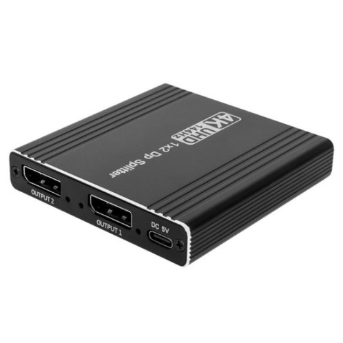 Extracteur audio FD 1X2 4K 144 Hz, répartiteur DisplayPort 1.4 vers double DisplayPort MST, prise : SH9202349-010